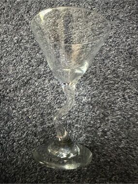 Libbey Z-Stem Martini Glass with a Zig Zag Stem
